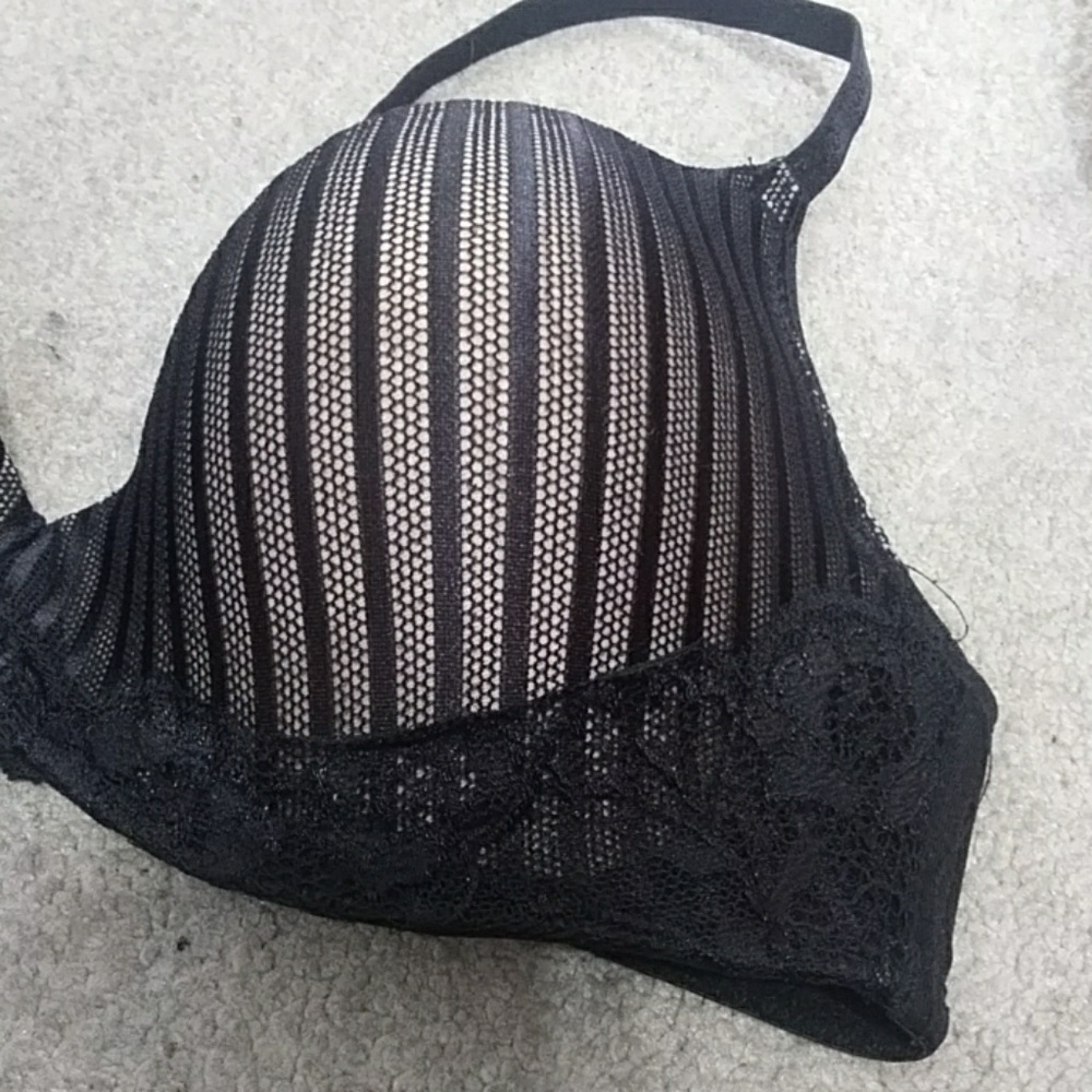 Striped lace bra - Picture 2 of 4